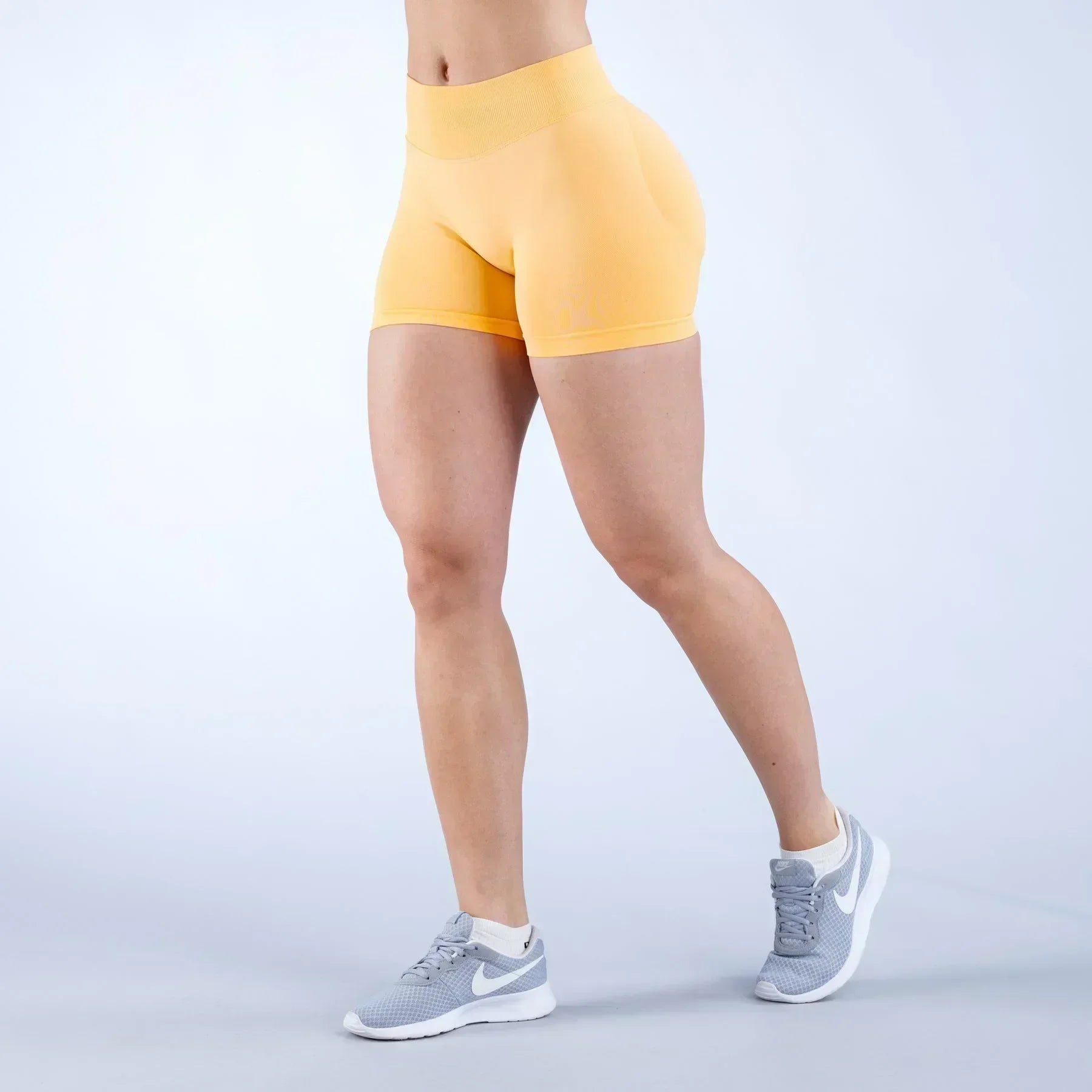 High-Waist Summer Yoga Shorts – Fashionable Fitness Leggings