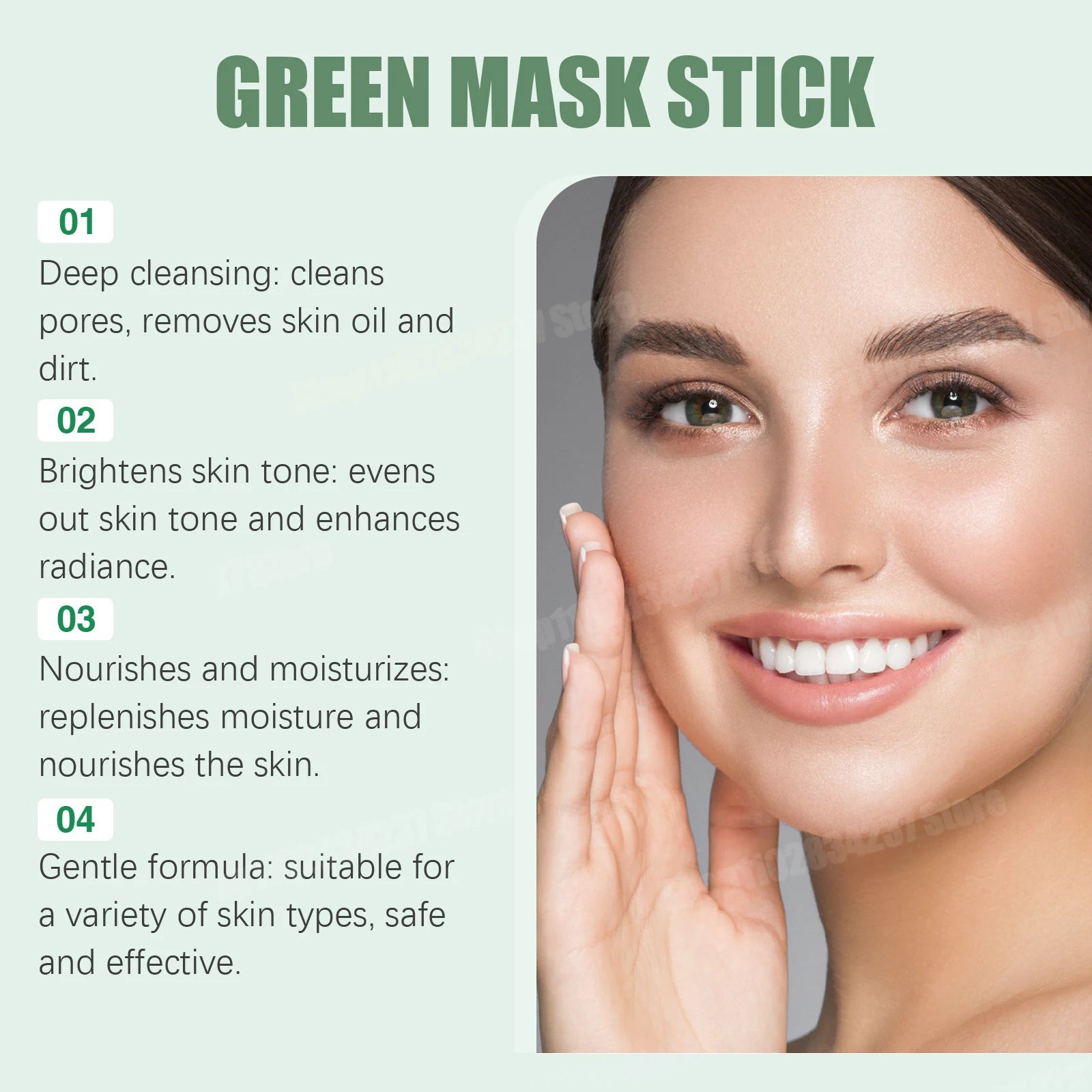 Green Tea Mud Mask – Deep Cleansing & Oil Control
