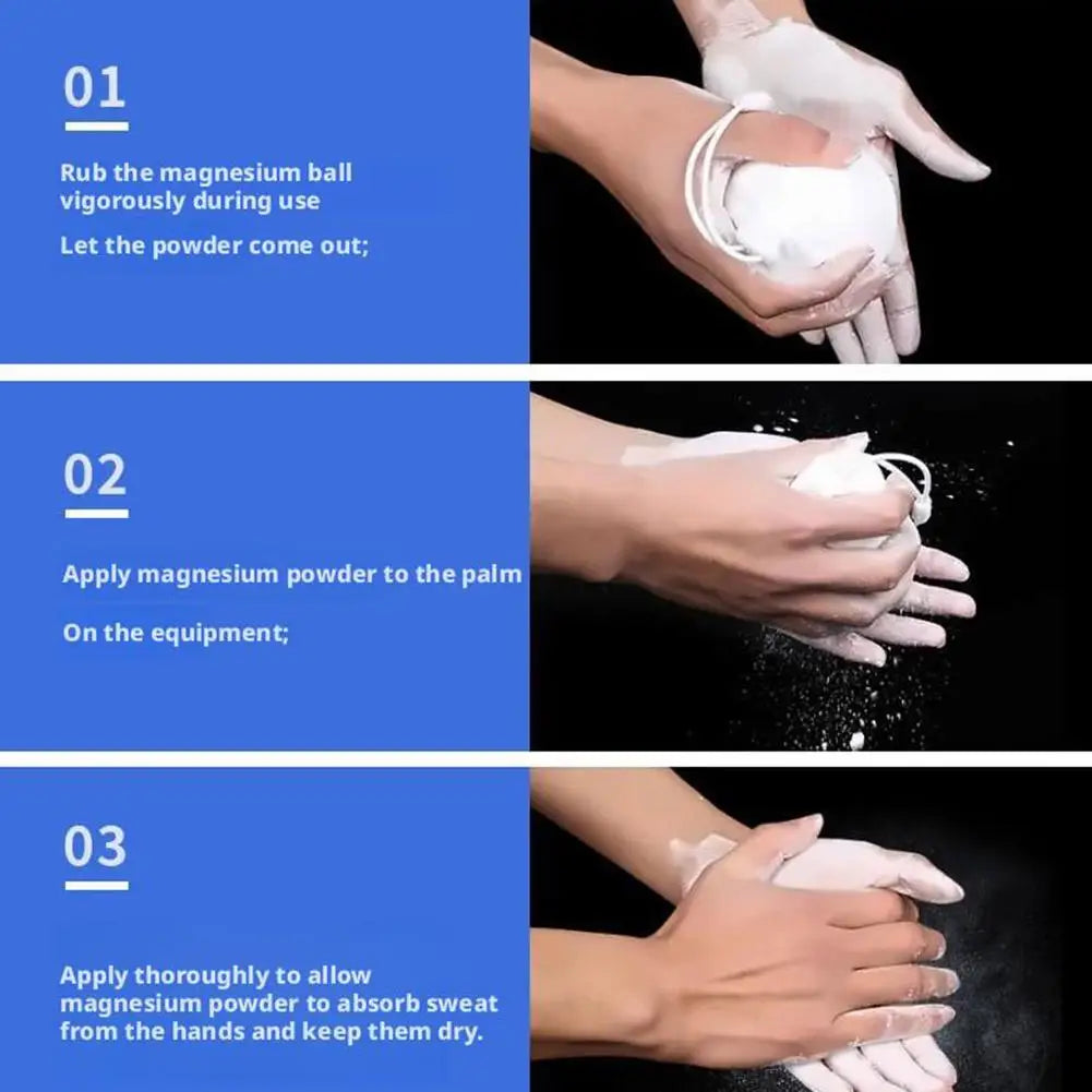 Magnesium Chalk Ball for Gym, Weightlifting & Climbing