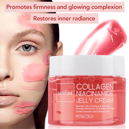 24h Glow & Lift Collagen Jelly Cream – Niacinamide & Hydrolyzed Collagen