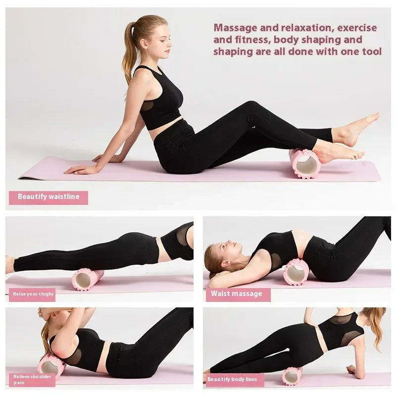 33/45cm Foam Roller Yoga Column for Muscle Massage & Fitness