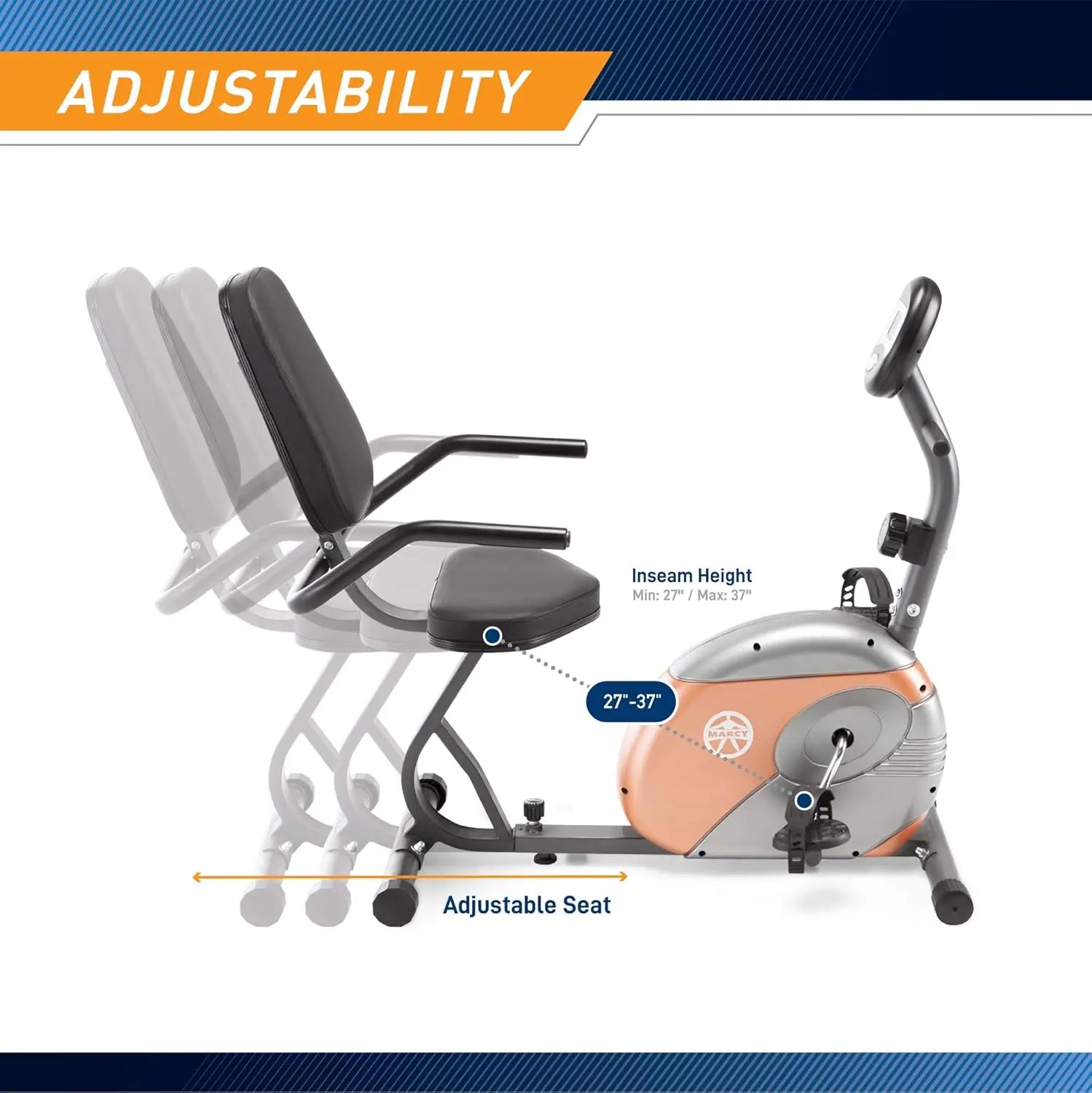 Magnetic Exercise Bike – Adjustable Home Cardio Trainer