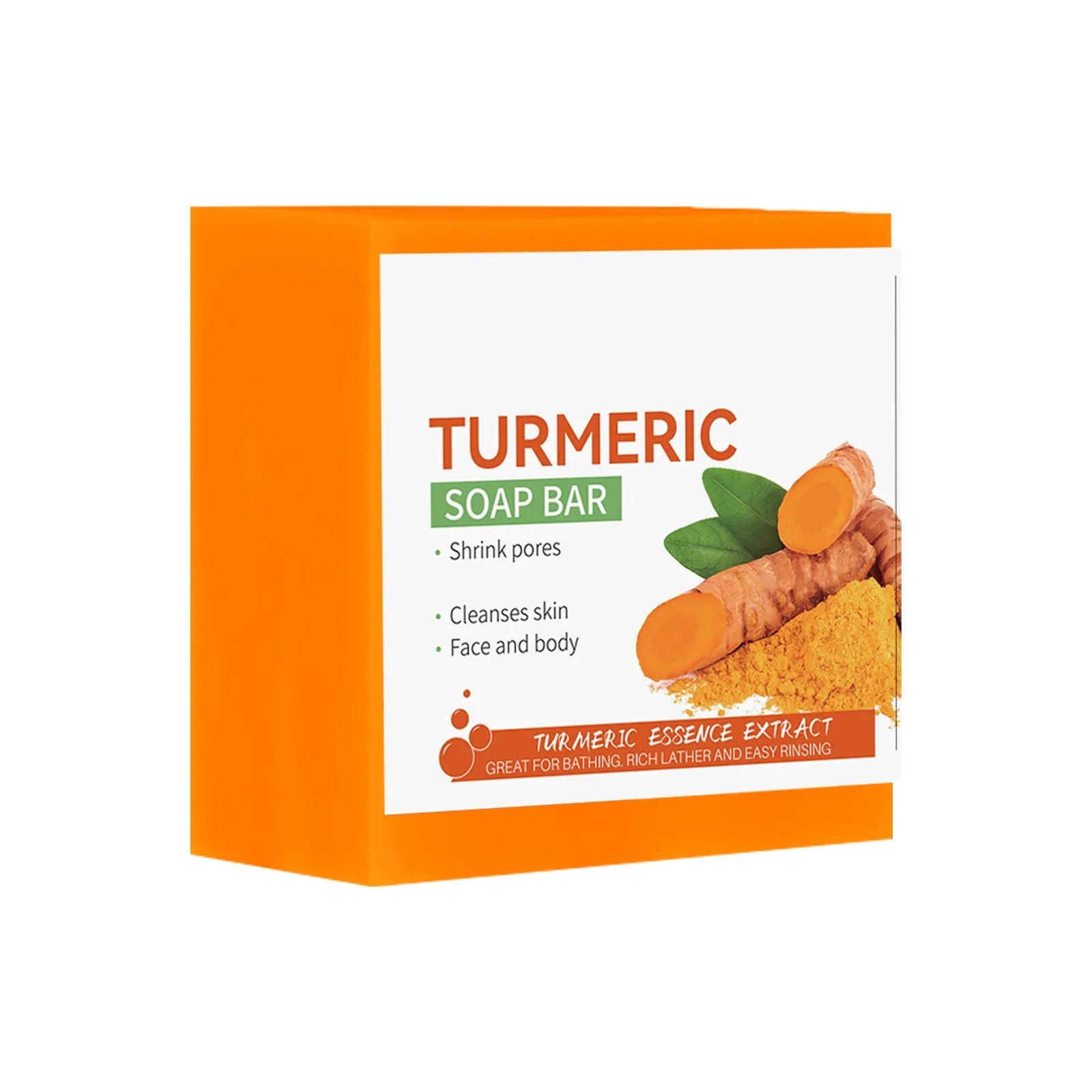 Handmade Turmeric Soap for Brightening and Deep Cleansing