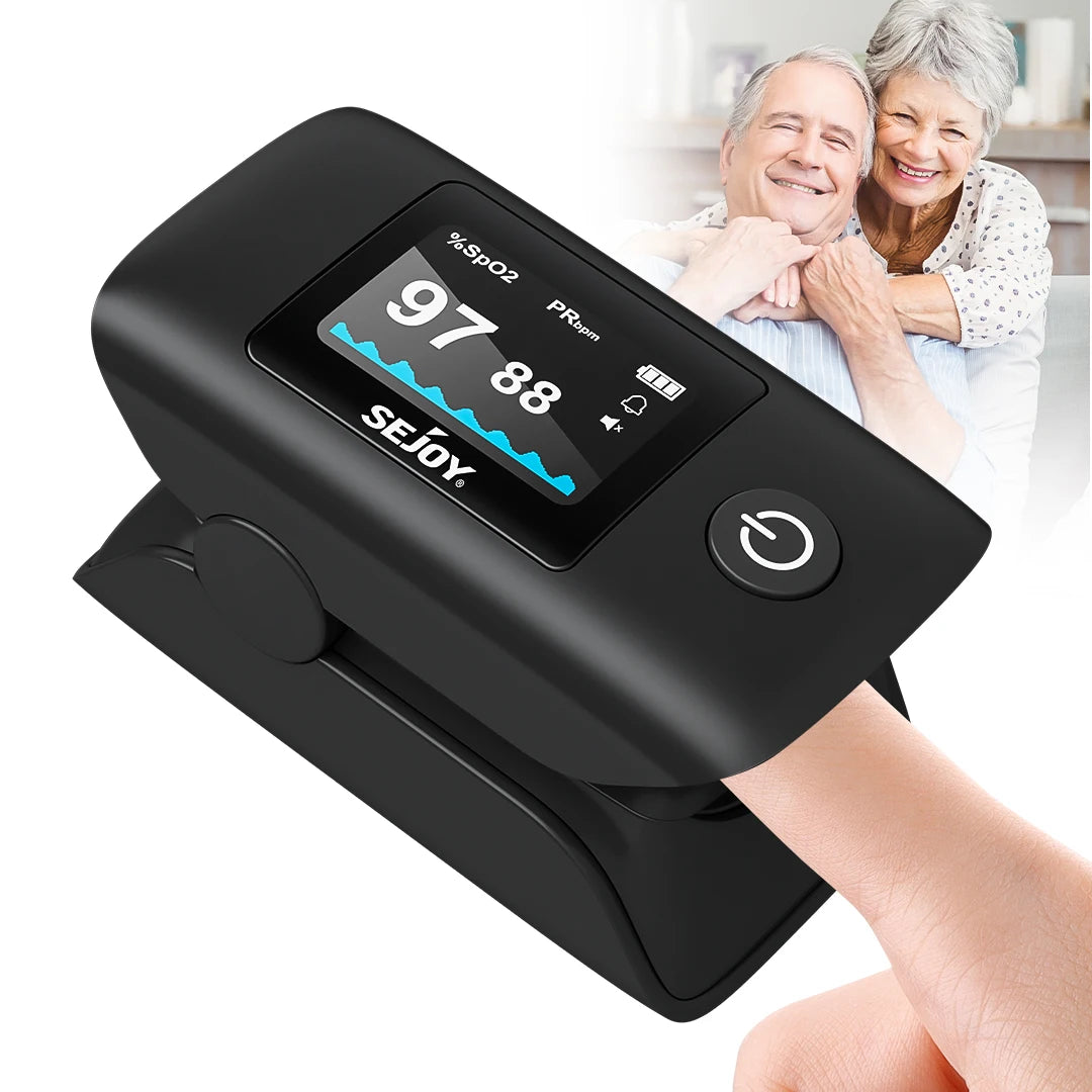 Sejoy Digital Wrist BP Monitor & Finger Pulse Oximeter