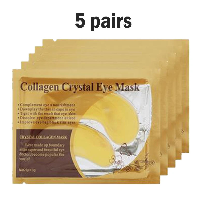 Gold Collagen Crystal Eye Mask for Firming & Moisturizing Care