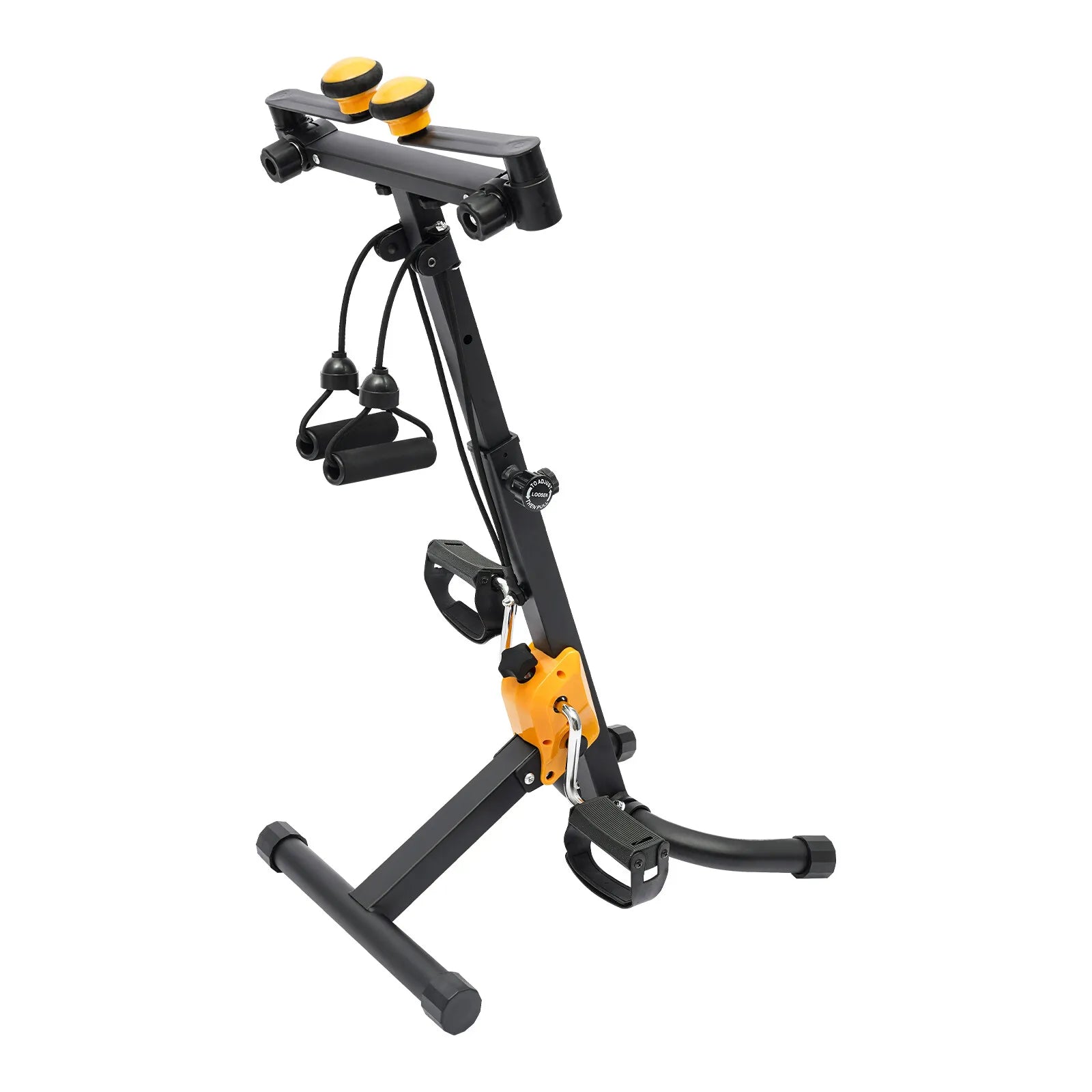Foldable Pedal Exerciser – Adjustable Senior Rehab Bike