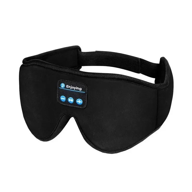 3D Bluetooth Sleep Eye Mask with Built-in HD Music Headphones