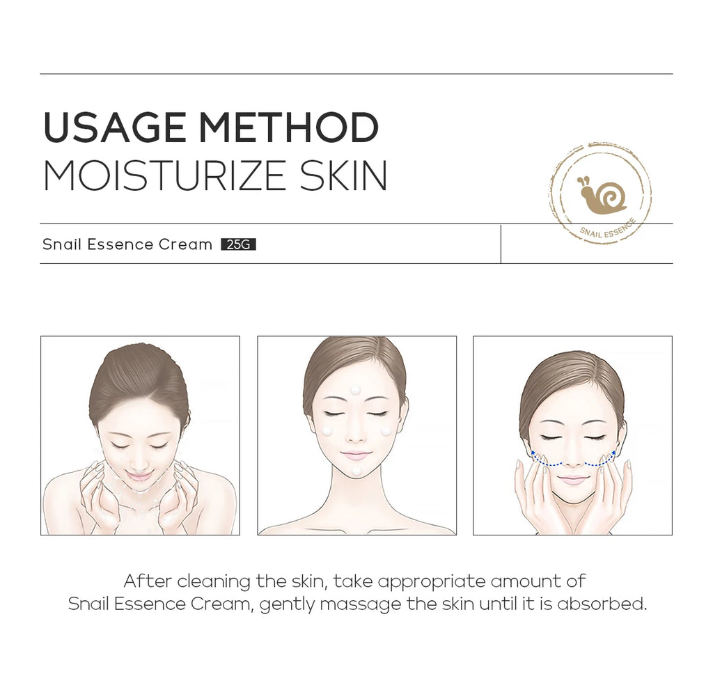 Snail Anti-Aging Face Cream – Collagen & Moisturizing Day Cream