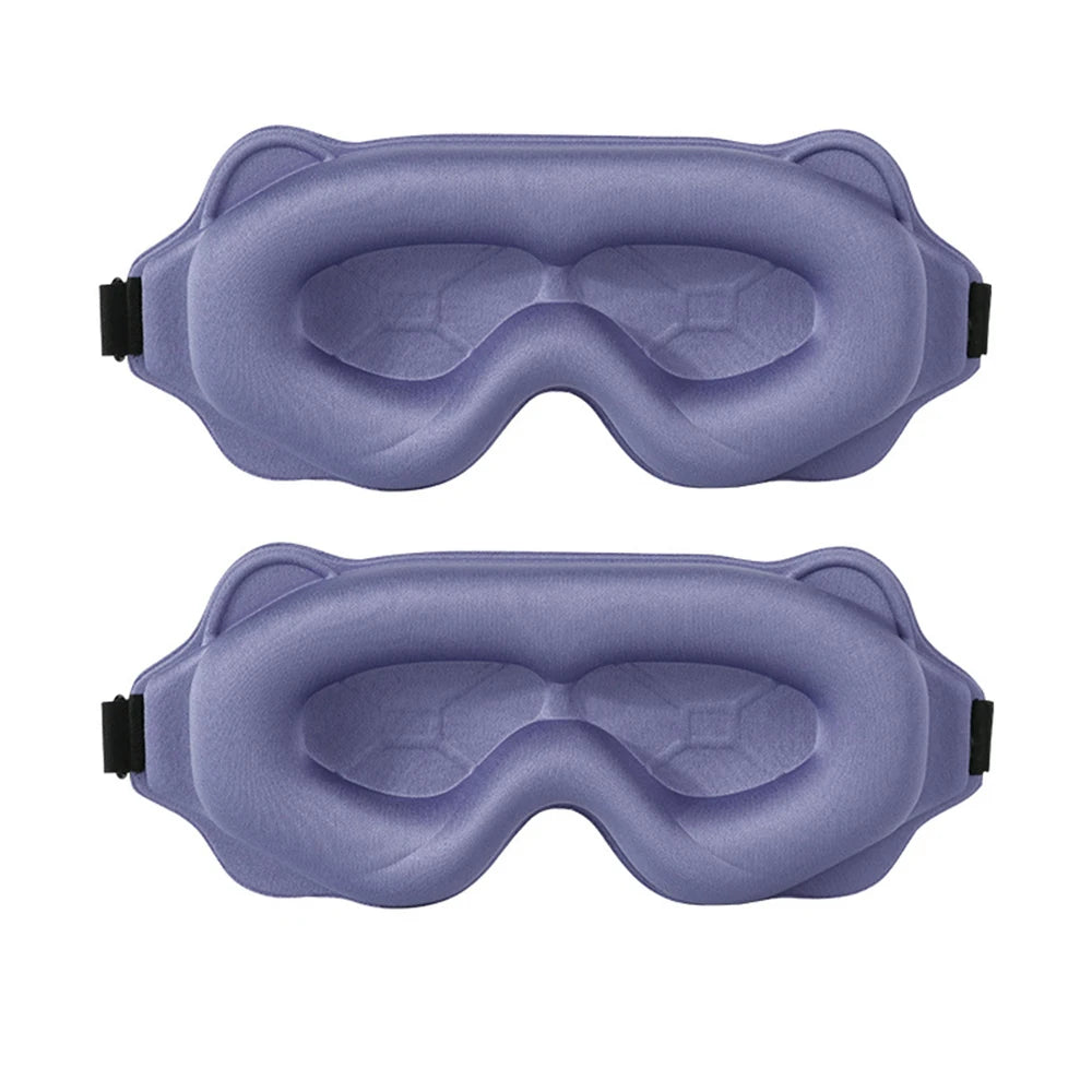 3D Sleep Mask – Soft Light-Blocking Eye Shade