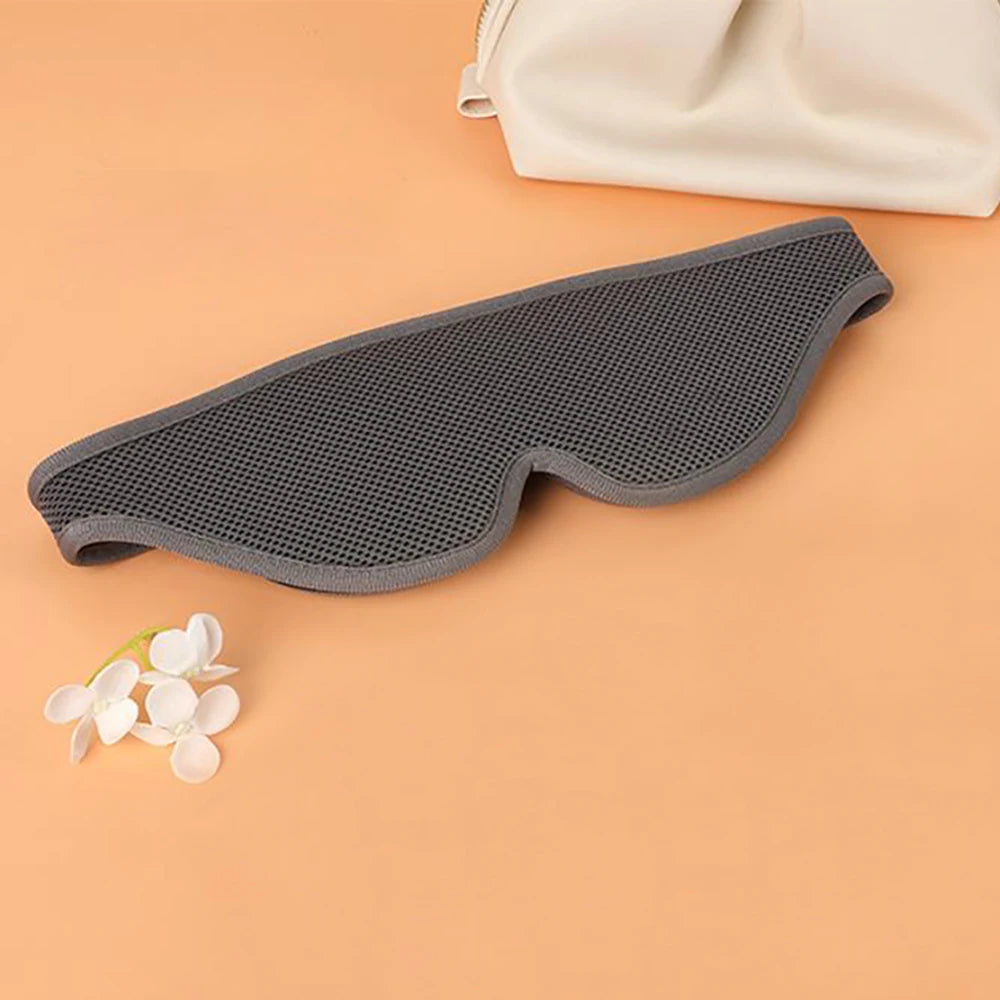 3D Sleep Mask – 100% Blackout Adjustable Eye Cover