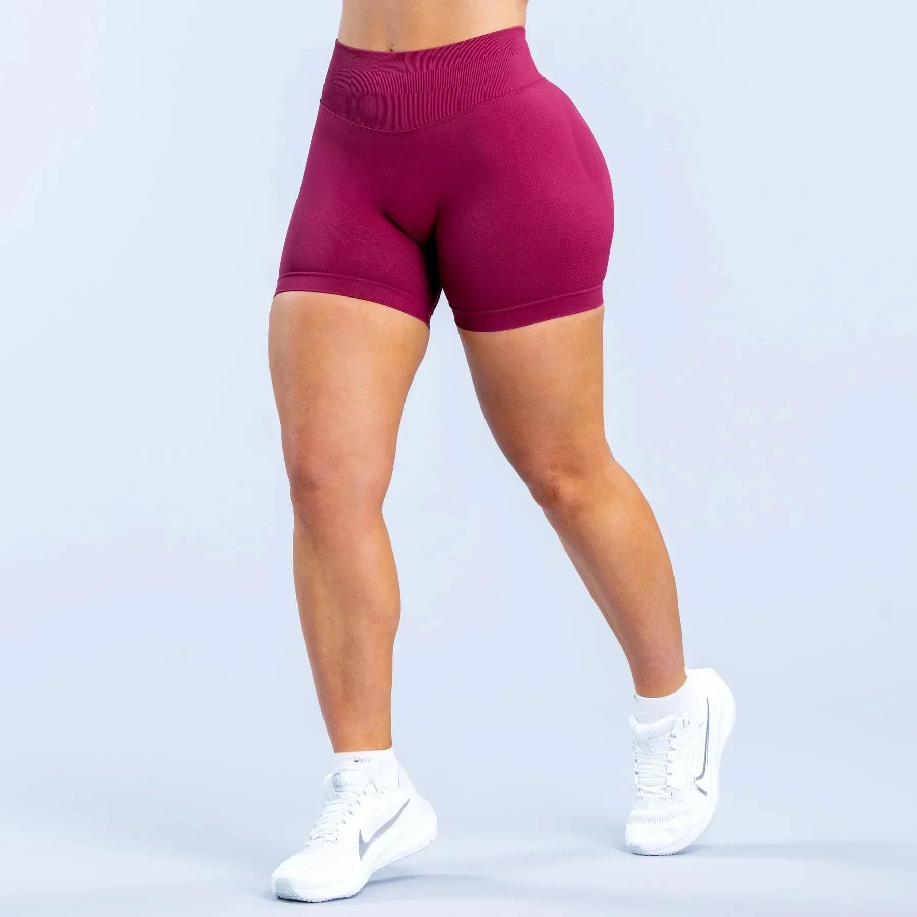 High-Waist Summer Yoga Shorts – Fashionable Fitness Leggings