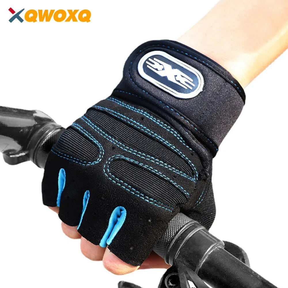 Weight Lifting Gym Gloves with Wrist Wrap & Palm Protection