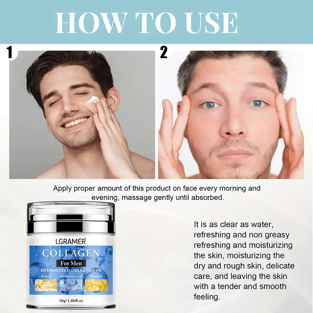 Men’s Anti-Wrinkle Cream – Firming & Moisturizing Face Treatment