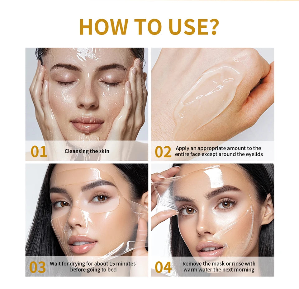 Collagen Jelly Cream – Overnight Hydrating & Firming Mask